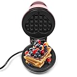Mini Waffeleisen Herzform 350W kleiner Waffelmaker 12.5*16.5*8.5cm...