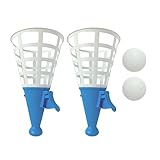 alldoro 60132 XXL-Fangballspiel, Set für 2 Kinder, 4 TLG mit Becher und...