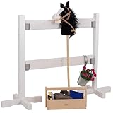 Hobby Horse Weidezaun aus Holz | Robustes Design für kreativen Reitspaß |...
