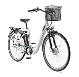 TELEFUNKEN E-Bike Damen 28 Zoll Elektrofahrrad - 3-Gang Shimano...