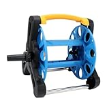 Toyvian Freistehende Gartenschlauchhalterung mit Aufrollmechanismus...