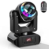 100W Moving Head Bühnenlicht,10 Muster+8 Farben+18 Prismen Strahleffekt...