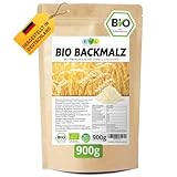 EWL Naturprodukte Backmalz 900g Bio Malz, enzymaktiv, 100% deutsche Gerste...