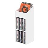 Glorious Record Rack 330 white - fortschrittliche Vinylstation mit...