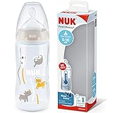 NUK First Choice+ Babyflaschen | 6-18 Monate | Anti-Colic-Ventil | BPA-frei...