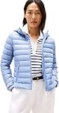 Tommy Hilfiger Damen Steppjacke Down Hooded Jacket mit Reißverschluss,...