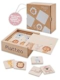 wunderwunsch smallfoot Memo Spiel, Montessori personalisiert Spielzeug,...