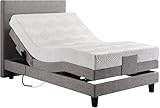 De RUCCI Motorbett, Boxspringbett mit elektrischer Verstellung, 7-Zonen...
