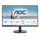 AOC 27B3HM - 27 Zoll Full HD Monitor, Adaptive Sync (1920x1080, 75 Hz, VGA,...