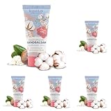 Jean & Len – Handbalsam Baumwolle & Sheabutter, Handpflege für trockene...