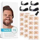 Nasenpflaster Besser Atmen 30 PCS Nachfüll Kit, Anti-Schnarch Nose Strips...