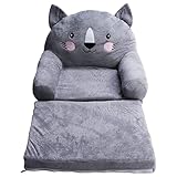 Kleinkind Stuhl Sofa Mädchen Kinder Faul Grau Sitz Stil Klappsofa Bett...