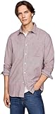 Tommy Hilfiger Herren Hemd Brushed Gingham Overcheck Shirt mit Brusttasche,...