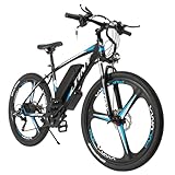 KumuJ 26 Zoll E-Mountainbike ELEKTROFAHRRAD EBIKE 36V/48V 250W E-Bike...