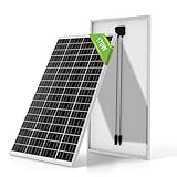 ECO-WORTHY Monokristallines Solarmodul, 170W Solarpanel 12V Ideal zum Laden...