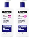 Neutrogena Deep Moisture Sofort einziehende Bodylotion 400ml (Packung mit...