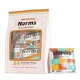 Norms Wipe Outs Hämorrhoiden-Tücher, 24 einzeln verpackte...