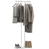 OUTBROS Stabil Metall Garderobenständer, T-förmige Große Modern...