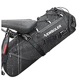 Munaduna Fahrrad Satteltasche Wasserdicht 10L Fahrradtasche Sitztasche für...