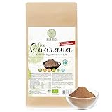 NUR BIO® Bio Guarana Pulver, 1 kg, natürliches Koffein, ohne Zusätze,...