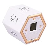 Pomodoro Timer, visueller Timer, Schreibtisch-Timer, Hex-Flip-Timer mit...