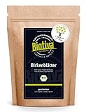 Biotiva Birkenblätter Tee Bio 100g - bot. Betula - Kräutertee - Premium...