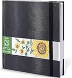 Ohuhu Alkoholmarker Skizzenbuch - 200 g/m² säurefreies Papier, 156 Seiten...