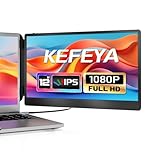 KEFEYA Laptop Bildschirm Erweiterung IPS FHD 1080P Laptop Monitor...