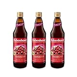 RABENHORST - Cranberry Muttersaft 3er Pack (3 x 700 ml). 100 % purer...