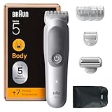Braun Bodygroomer Series 5, Elektrischer Körperrasierer Herren mit 7...