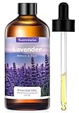 Lavendelöl 100 ml, Reines Lavendel Ätherische Öle für Aroma Diffuser,...