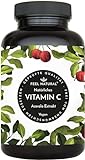 Acerola Kapseln - Natürliches Vitamin C hochdosiert - 180 vegane Kapseln...
