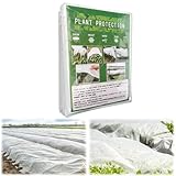 2x5m Gartenbau Frostschutz Abdeckung, 35gsm Vliesstoff Pflanzen Decke,...