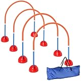 PawHut Agility Set Hunde 4-teiliges befüllbar Agility-Ausrüstung für...