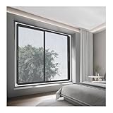ZCXMNL DGAMHF Verstellbarer Magnetischer Fenster-Fliegengitter for...