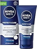 NIVEA MEN Protect & Care Gesichtspflege Creme, beruhigende...