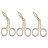 VALICLUD 3 Stück Teiliges Augenbrauenpinzetten für Damen Oblique Tweezers...