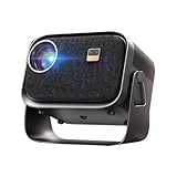 KIXZSAZ Innovativer Smart TV Miniprojektor für Heimkino, Beam Projektor,...