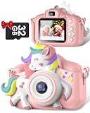 Kinderkamera, Gofunly Kinder Kamera 1080P 2,0-Zoll-Bildschirm Selfie...