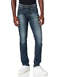 TOM TAILOR Herren Marvin Straight Jeans 1001232, 10281 - Mid Stone Wash...