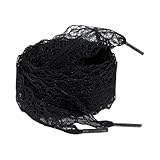 sodeber 1 Paar elegante Spitzen-Schnürsenkel für Damen und Mädchen,...