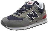 New Balance Herren 574v2 Sneaker, Grau (Grey/Navy Ead), 41.5 EU