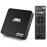 AGPTEK 4K@60hz MP4 Media Player unterstützt 8 TB HDD/256G...