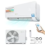 Juskys Split Klimaanlage 12000 BTU - Inverter Klimagerät mit Wifi & App -...