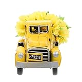 PRETYZOOM Bienenfest Dekoration Mini-Blumentopf Tag Zeichen -Pick-up-Truck...