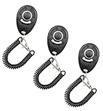 Diyife Hunde Clicker, Trainings-Clicker mit Großem Knopf und Handschlaufe,...