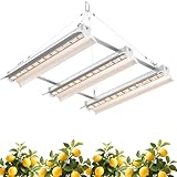 JESLED 120W Vollspektrum Pflanzenlampe, T8 Grow Light mit Aufhängung &...