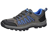Lico Unisex Fraser Cross-Laufschuh, grau/blau, 43 EU