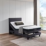 DE RUCCI Motorbett Boxspringbett mit elektrischer Verstellung...