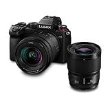 Panasonic LUMIX S DC-S5KCE-EG, Vollformatkamera, Allround-Set mit zwei...